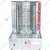 Premium Quality Stainless Steel Two Burner Electric Shawarma Machine with Rotating Rod