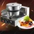 Electric Round Waffle Maker Machine for Hotel and Restaurant, 1250W