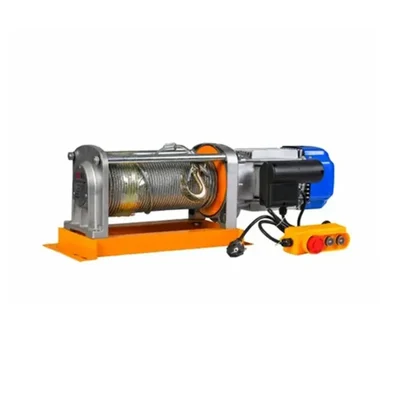 Crossbee S3 1000 kg Capacity 3 HP Electric Winch With 8 mm & 50-Meter Wire Rope