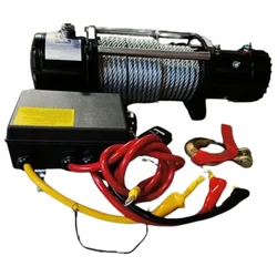 CROSSBEE 6500 LBS Electric Winch, 4.2 Hp- 25 m * 7.2 mm wire rope For Towing- SUVs, ATVs, UTVs, Cars, Boats, Jeeps, Trucks (2948 Kg)