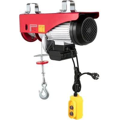 Nutronics NS-EH 600X20mtrs 1020W Mini Electric Hoist 20Mtr Wire 5.5mm Rope Remote Control for Small Job Works Domestic Use