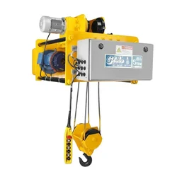 Globe 5 Ton Electric Wire Rope Hoist With Electric Travelling Trolley (GWRH M2-104)