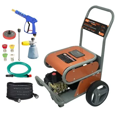 Shakti Technology 4 HP, Three Phase, 180 Bar High Car Pressure Washer, 12 LPM Flow With 1 Year Warranty (Electro Force)
