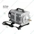 RESUN ACO-012 Electromagnetic Air Aquarium Pump Widely Used in Fish Farms, Ponds and Aquariums 
