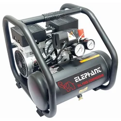 Elephant 6 Liters Oil Free and Noiseless Air Compressor With 1 HP Motor (AC-06C)
