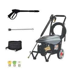 Elephant 2 Hp Trolly Type 90bar High Pressure Washer with All Required Accessories (HPP-01)