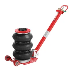 Elephant 5 Ton Heavy Duty Pneumatic Triple Air Bag Balloon Jack with Extension Handle - Quick 5 sec Lift (BJ-05)