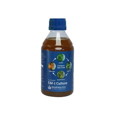 Anand Agro Care Multi-Microbial E.M.-1 Culture for Soil Enrichment & Waste Management and Photosynthetic Bacteria(Quantity-250 ml)