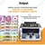 Dotpot E Mix Note Value Counting Business-Grade Machine Fully Automatic Cash Counter with Fake Note Detection