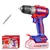 Emtop 10mm 20V Powerful Cordless Drill With Bit, 0-550/0-2000 RPM (ECDL204531)