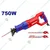 Emtop 115 mm 750 Watt Reciprocating Saw With 2 Pcs Blade, 900-3300 RPM (ERSW8001) 