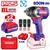Emtop 1/2" 20V Cordless Impact Wrench With Battery, Charger & Socket Set, 2400 RPM (ECIWL2085)	