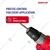 Emtop 10mm 12V Cordless, 20Nm Torque Drill Machine With Battery & Cr-V 65mm Bit, 0-750 RPM (ECDL12456)