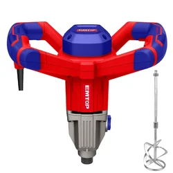 Emtop 1400 Watt Paint Mixer With Mixer Paddle Rod, 750 RPM (EMXR14001)