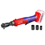 Emtop 3/8 Inch 20V Cordless Drive Ratchet With 3 Pcs Sockets, 0-250 RPM (EDRL2060151) 