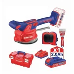 Emtop 130mm 20V Cordless Tile Vibration Machine With Battery & Charger, 0-10,000 RPM (EMTVM20018)