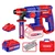 Emtop 22 mm 20V Cordless Rotary Hammer With Battery, Charger & Accessories (ELRH202081)