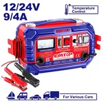 Emtop 12/24V (28-180Ah) Car-Battery Charger (EFCR16011)