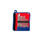 Emtop 10 Pcs Hammer Drill Bits & Chisels Set (EHDR12101)