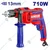 Emtop 13mm 710 Watt Powerful Impact Drill Machine, 0-3000 RPM (EMDL0716)