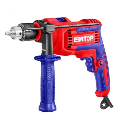 Emtop 13mm 710 Watt Powerful Impact Drill Machine, 0-3000 RPM (EMDL0716)