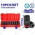 Emtop 10 Pcs 1/2" Deep Impact Socket Set (EMSS12102L)