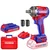 Emtop 1/2" 20V Powerful Cordless Impact Wrench With Battery, Charger & Sockets, Max. Torque 350 Nm (ECIWL2035)