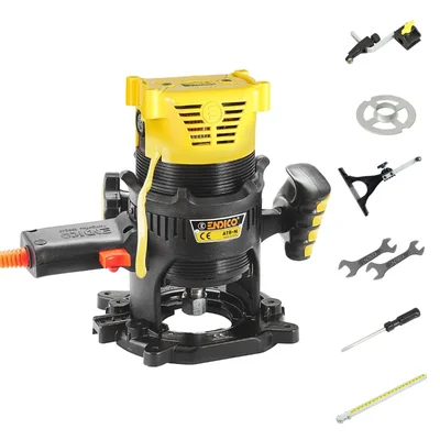Endico 8 mm Heavy Duty Thread Type Electric Router 1200W, 22000 RPM (AT8-N)