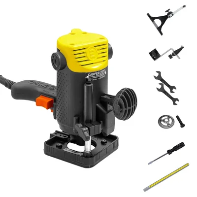 Endico 6 & 8 mm Mini Router And Trimmer 1000W, 27000 RPM (Carper)