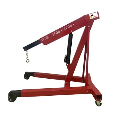 Hukums 3 Ton Load Capacity Engine Crane With 360° Rotation-2500 mm Maximum Lifting Height