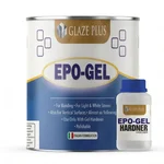 Glaze Plus EPO-GEL Hybrid Polymer Transparent Stone Adhesive for Invisible Joints and White Marbles