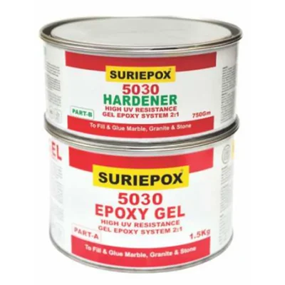 Surie Polex 1.5kg Epoxy Gel (5030) with 750g Hardener to Protect and Enhance the Natural Beauty of Surfaces