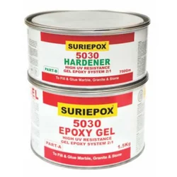 Surie Polex 1.5kg Epoxy Gel (5030) with 750g Hardener to Protect and Enhance the Natural Beauty of Surfaces