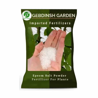GEBDINSH 500g Epsom Salt Magnesium Sulfate Granules Leaf Greening Plant Fertilizer