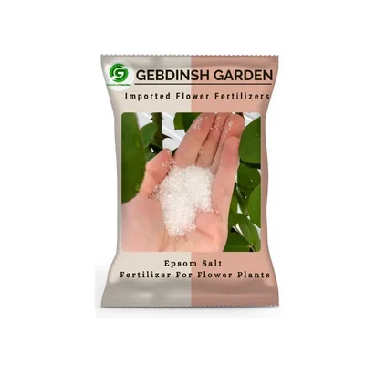 GEBDINSH 100g Epsom Salt Powder Magnesium Sulfate Plant Growth Leaf Yellowing Cure Fertilizer