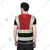 EVION ES - 032 FP Red & Black Net Type Reflective Safety Jacket(Size-S)