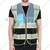 EVION ES - 032 FP Sky Blue & Black Net Type Reflective Safety Jacket(Size-S)
