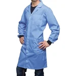 ESD Antistatic Blue Apron - Cleanroom Lab Coat
