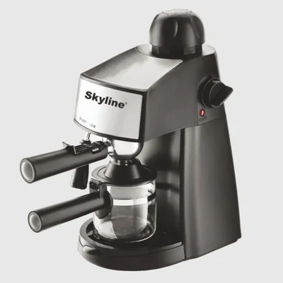 Skyline VT-7003, 800-Watt Espresso Coffee Maker Brew Barista-Quality Espresso at Home With 1 Year Warranty