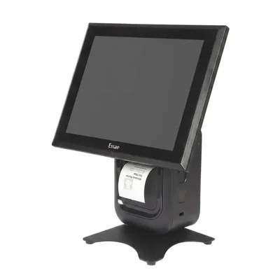 Essae 15-Inch Touchscreen Integrated 3-Inch Thermal Printer All-in-One Point-of-Sale Terminal POS-865J