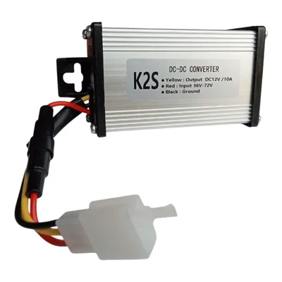E-Trendo 12V 10A 36-72V DC to DC Converter 140g for Electric Scooty 12V-10A-DC-to-DC-Converter