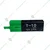 E-Trendo 12V 5.5x2cm Indicator Flasher 2Pin Turn Signal Without Buzzer 2Pc Black/Green 12V-2Pin-Indicator-Flasher
