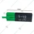 E-Trendo 12V 5.5x2cm Indicator Flasher 2Pin Turn Signal Without Buzzer 2Pc Black/Green 12V-2Pin-Indicator-Flasher