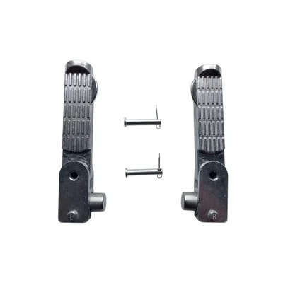 E-Trendo 13.7x2.3x1.6cm Push Button Footrest Pair Both Sides EV Scooter Push-Button
