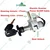 E-Trendo 17-27mm Ignition Steering Seat Lock Set 2 Keys 17-27mm Common Lock Set