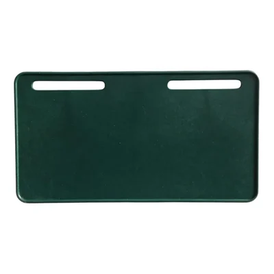 E-Trendo 22.5x12.2cm Matte Green Rear Number Plate Universal for E-Scooty Number-Plate-Rear