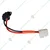 E-Trendo 22cm 3Pin Heavy Charging Socket Waterproof for E-Scooter E-Bike Black Heavy-Charging-Socket