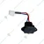 E-Trendo 22cm 3Pin Heavy Charging Socket Waterproof for E-Scooter E-Bike Black Heavy-Charging-Socket