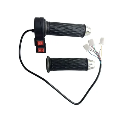 E-Trendo 24-72V 3-Speed Throttle Forward Reverse Button for E-Scooter E-Bike Rickshaw 15.5x8.5x7cm 123+FR
