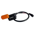 E-Trendo 29cm 5V Waterproof USB Charger Socket 4mm Copper EV Scooty USB Port Charger Socket For EV